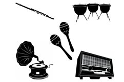 Music Icons Set 1 Procreate Brush Stamps, 21 Music Icons Product Image 10