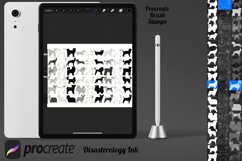 Cartoon Dogs, Outlines &amp; Silhouette Procreate Brush Stamps 6 Product Image 2