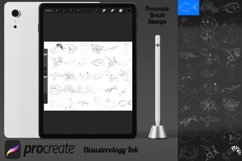 Cartoon Sea Animals Outlines Set 1 Procreate Brush Stamps Product Image 2