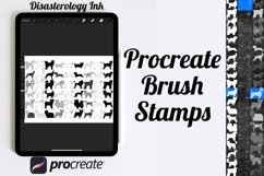 Cartoon Dogs, Outlines &amp; Silhouette Procreate Brush Stamps 6 Product Image 3
