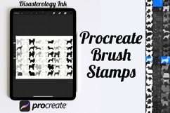 Cartoon Dogs, Outlines &amp; Silhouette Procreate Brush Stamps 6 Product Image 3