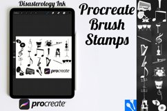 Music Icons Set 1 Procreate Brush Stamps, 21 Music Icons Product Image 3