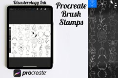 Woodland Set 1 Procreate Brush Stamps, 30 Woodland Stamps Product Image 3