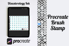 Social Media Marketing Icons Procreate Brush Stamp, 60 Icons Product Image 3