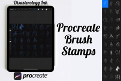 Lightening Bolts Set 1 Procreate Brush Stamps, 30 Lightening Product Image 3
