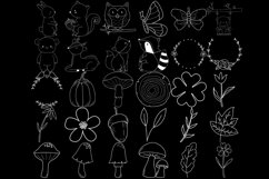 Woodland Set 1 Procreate Brush Stamps, 30 Woodland Stamps Product Image 5