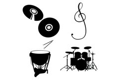 Music Icons Set 1 Procreate Brush Stamps, 21 Music Icons Product Image 6