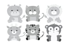 Cartoon Animals Set 1 Procreate Brush Stamps, 30 Animals Product Image 8