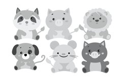 Cartoon Animals Set 1 Procreate Brush Stamps, 30 Animals Product Image 9
