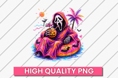 Summerween Ghost Design, Halloween Shirt png Product Image 1