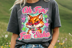 Sarcastic For Fox Sake Funny Animal Pun Product Image 3