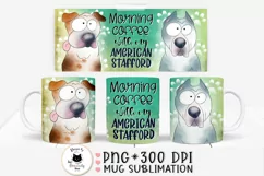 Funny Dog Mug Wraps Vol.13 | Dog PNG Designs Product Image 3