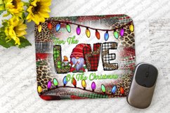 Christmas Mouse Pad Sublimation - Christmas Gnome Mouse Pad Product Image 1