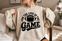 For the Love of the Game SVG | American Football SVG Product Image 2