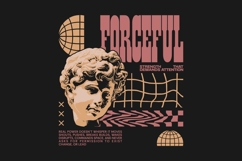 Forceful Urban Streetwear T-shirt Design Product Image 1