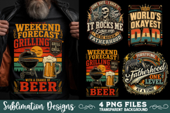 Dad sublimation PNG, Father 4 PNG, Father's day PNG Product Image 1