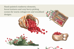 Scandinavian Forest Watercolor Clipart Set Product Image 3