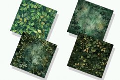 Forest Foliage Digital Paper Bundle Product Image 5