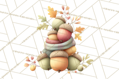 Cozy Woodland Animals Clip Art, Fall Forest Animals Png Product Image 2