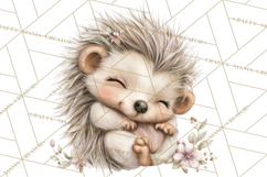Baby Woodland Creatures, Forest Animals, Nursery Clipart PNG Product Image 2