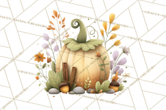 Cozy Woodland Animals Clip Art, Fall Forest Animals Png Product Image 4