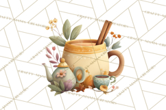 Cozy Woodland Animals Clip Art, Fall Forest Animals Png Product Image 3