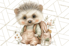 Baby Woodland Creatures, Forest Animals, Nursery Clipart PNG Product Image 2