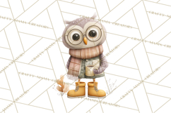 Cozy Woodland Animals Clip Art, Fall Forest Animals Png Product Image 4