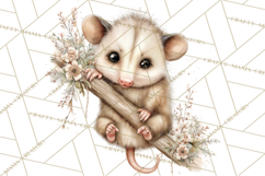 Baby Woodland Creatures, Forest Animals, Nursery Clipart PNG Product Image 5