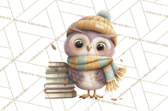 Cozy Woodland Animals Clip Art, Fall Forest Animals Png Product Image 2