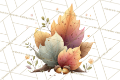 Cozy Woodland Animals Clip Art, Fall Forest Animals Png Product Image 2