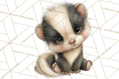 Baby Woodland Creatures, Forest Animals, Nursery Clipart PNG Product Image 2