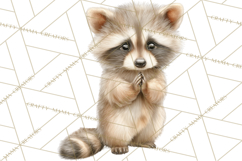 Baby Woodland Creatures, Forest Animals, Nursery Clipart PNG Product Image 5