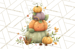 Cozy Woodland Animals Clip Art, Fall Forest Animals Png Product Image 5