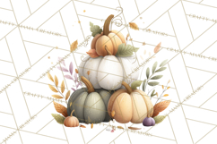 Cozy Woodland Animals Clip Art, Fall Forest Animals Png Product Image 2