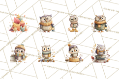 Cozy Woodland Animals Clip Art, Fall Forest Animals Png Product Image 6