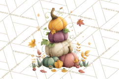Cozy Woodland Animals Clip Art, Fall Forest Animals Png Product Image 3