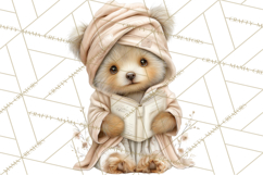 Baby Woodland Creatures, Forest Animals, Nursery Clipart PNG Product Image 5