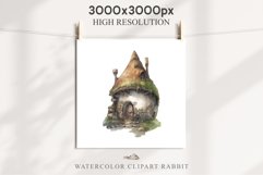 Forest Gnome House Fantasy Watercolor Fairytales Clipart PNG Transparent Print for invitation t-shirt designs sublimation designs tumbler kids printable digital  watercolor Forest Gnome house png, sublimation, magic fantasy clipart, clip art, garden gnome