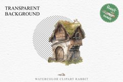 Forest Gnome House Fantasy Watercolor Fairytales Clipart PNG Transparent Print for invitation t-shirt designs sublimation designs tumbler kids printable digital  watercolor Forest Gnome house png, sublimation, magic fantasy clipart, clip art, garden gnome