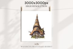 Forest Gnome House Fantasy Watercolor Fairytales Clipart PNG Transparent Print for invitation t-shirt designs sublimation designs tumbler kids printable digital  watercolor Forest Gnome house png, sublimation, magic fantasy clipart, clip art, garden gnome