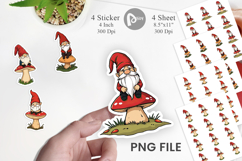 Gnome in the Forest Sticker Product Image 1