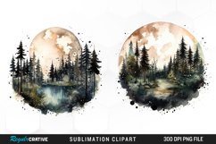 Watercolor Clipart,Commercial Use,Clipart Bundle,Digital Elements,Landscape Clipart,Watercolor Moon,Watercolor Forest,Moon,Forest,Scrapbooking,Sublimation,Forest Moon Clipart,Moon Clipart,Forest Clipart,Mystical Clipart,Fantasy Clipart,Night Clipart,Night