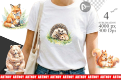 Forest Motherhood Love Sublimation Product Image 1