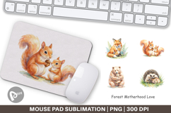 Forest Motherhood Love Mouse Pad Product Image 1