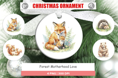 Forest Motherhood Love Ornament Product Image 1