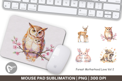 Forest Motherhood Love Mouse Pad Product Image 1