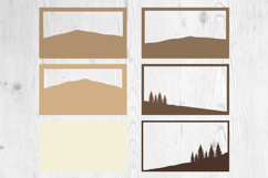 Forest and Mountains SVG Multilayer SVG Product Image 2