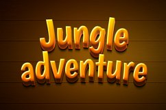 forest nature typography editable text effect mockup Product Image 2