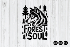 Forest Soul SVG, Hiking SVG, Nature SVG Product Image 1